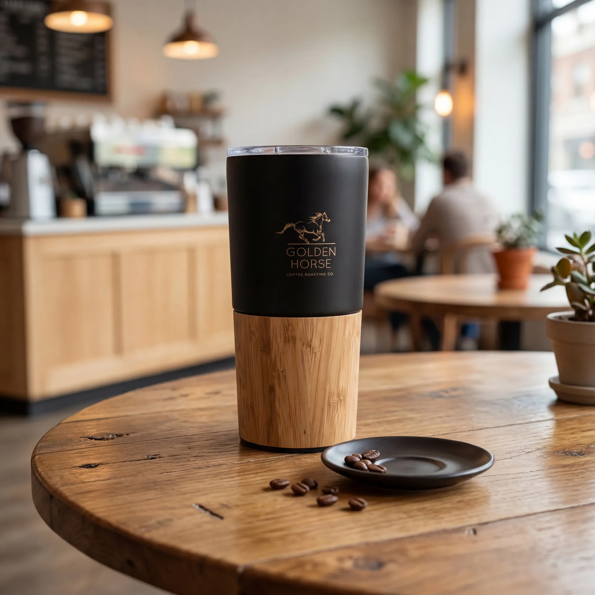 Çelik Termos Bambu - 6