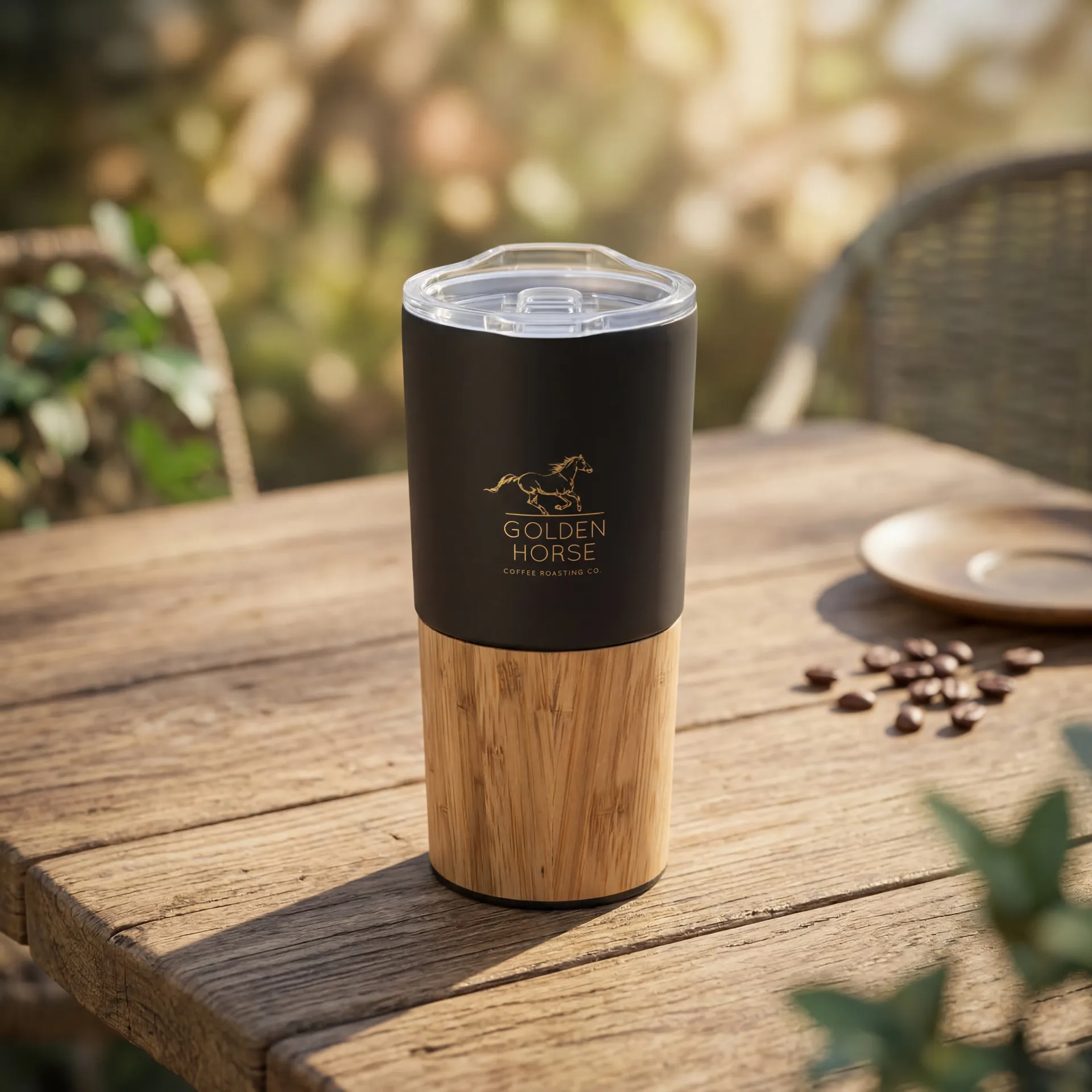 Çelik Termos Bambu - 3