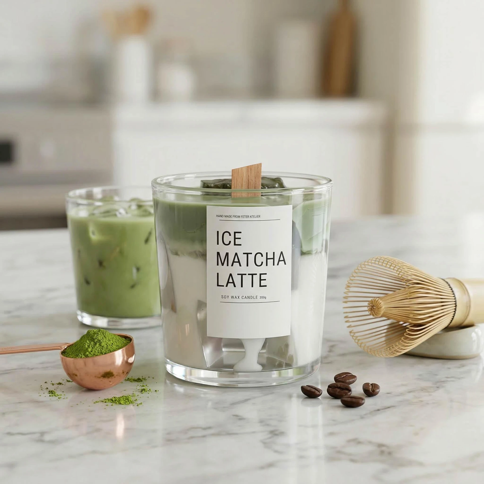 İce Matcha Latte Candle - 1